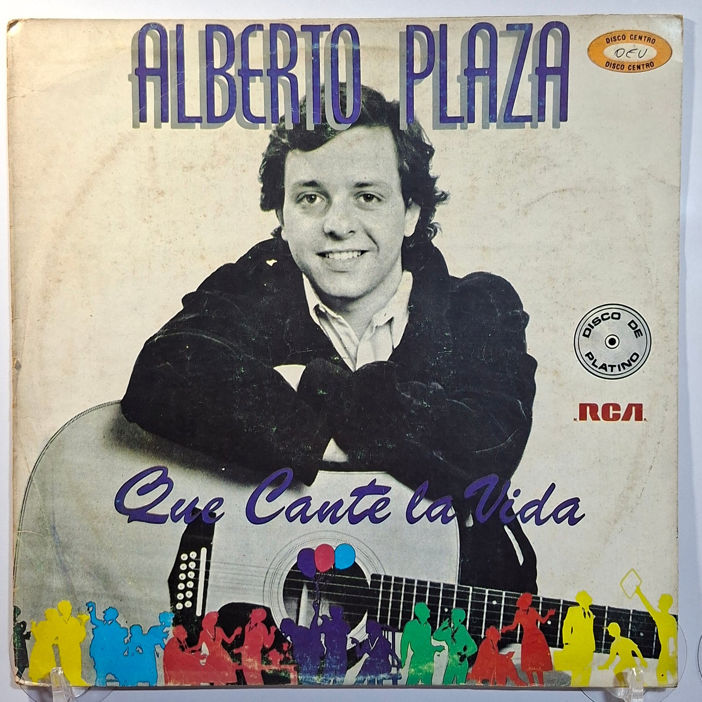 lp alberto plaza que cante la vida made peru 1988 latin pop