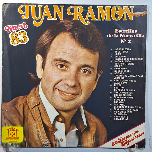 lp Juan Ramon Estrellas de la Nueva Ola 2 made peru 1983 latin pop rock