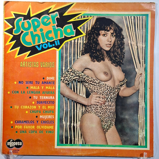 lp Super Chicha Vol 2 grupo guinda grupo celeste grupo maravilla varios made peru 1981 latin cumbia chicha