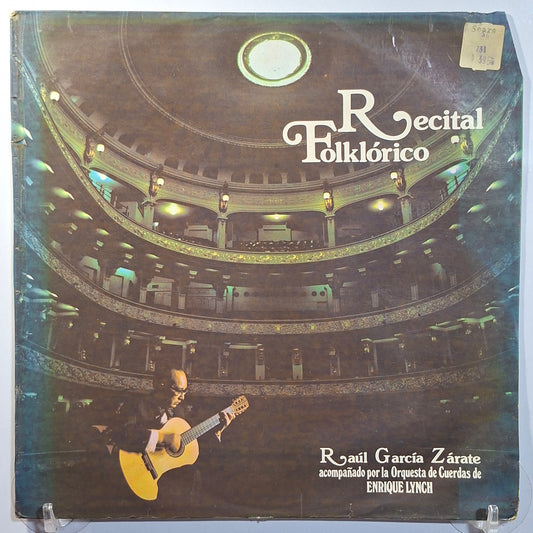 lp Raul Garcia Zarate Recital Folklorico made peru 1979 latin andean folk
