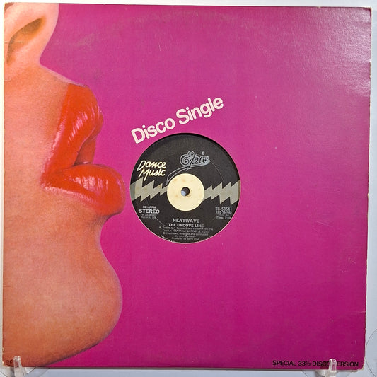 single 12" Heatwave The Groove Line / Always And Forever made usa 1978 soul ballad disco