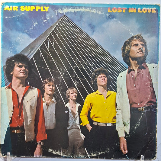 lp Air Supply Lost In Love made usa 1980 con insert pop rock