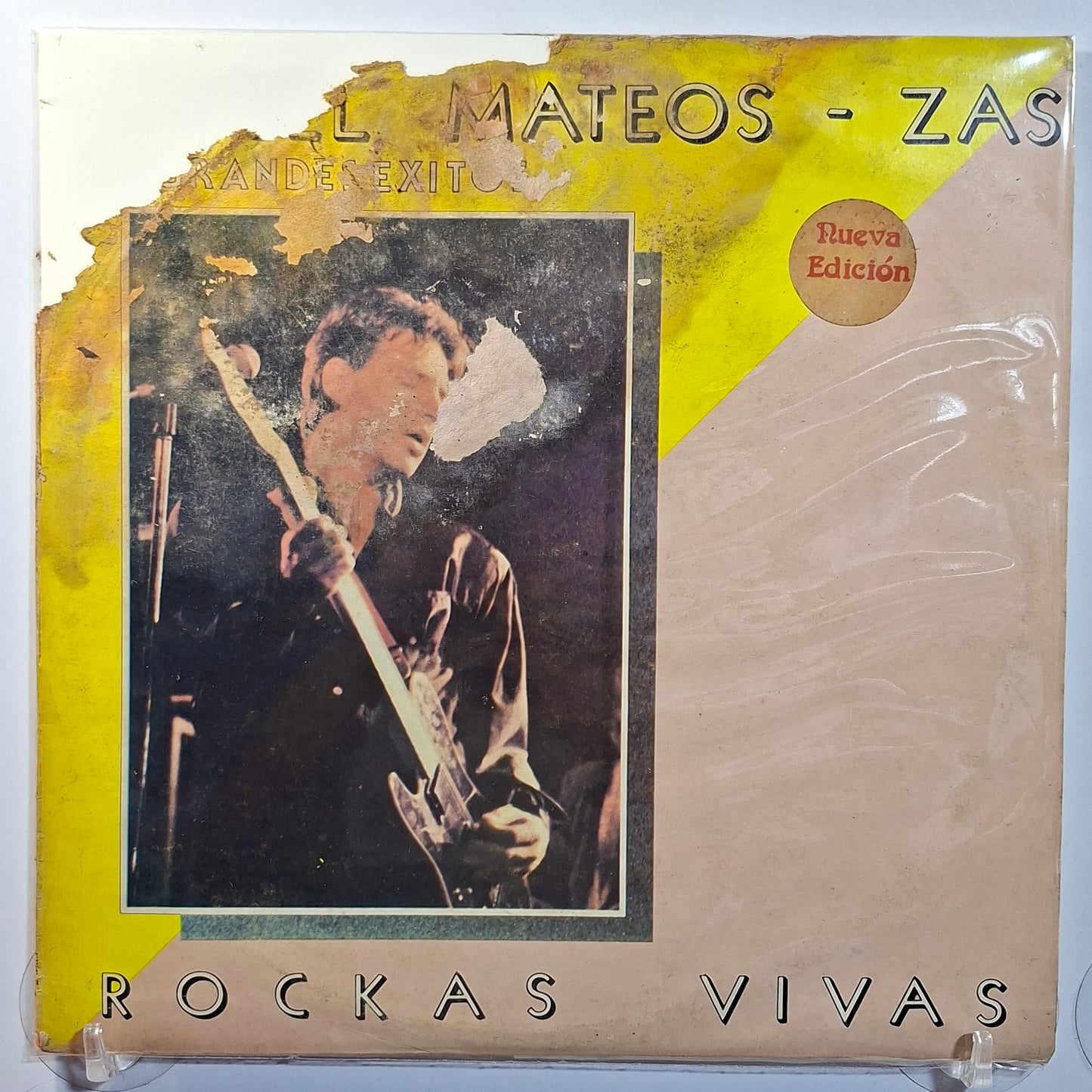 lp Miguel Mateos Zas Rockas Vivas made peru 1986 latin rock