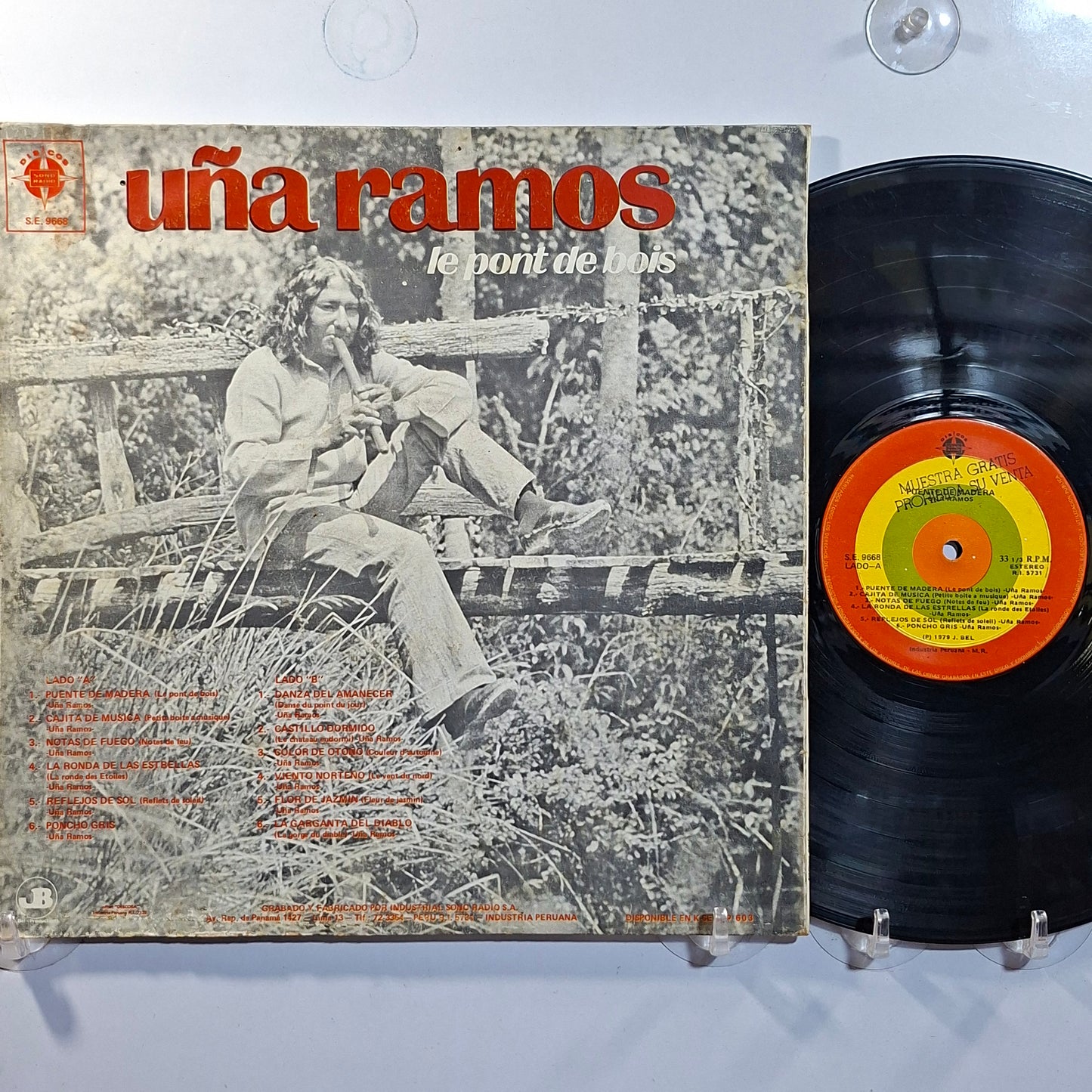 lp Una Ramos Puente de Madera made peru 1979 andean folk