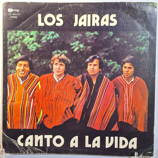lp Los Jairas Canto A La Vida made peru 1980 andean folk