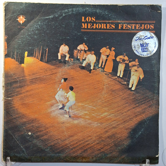 lp Los Mejores Festejos Cecilia Barraza Los Vasquez Cecilia Bracamonte varios made peru 1977 criollo folk