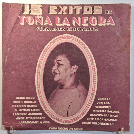 lp Toña La Negra 15 Exitos De Tona La Negra made peru 1986 latin bolero