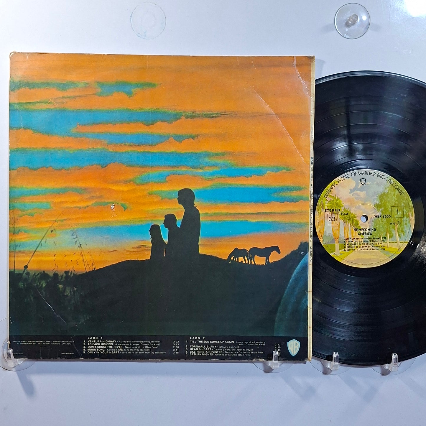 lp America Homecoming made peru 1984 pop rock