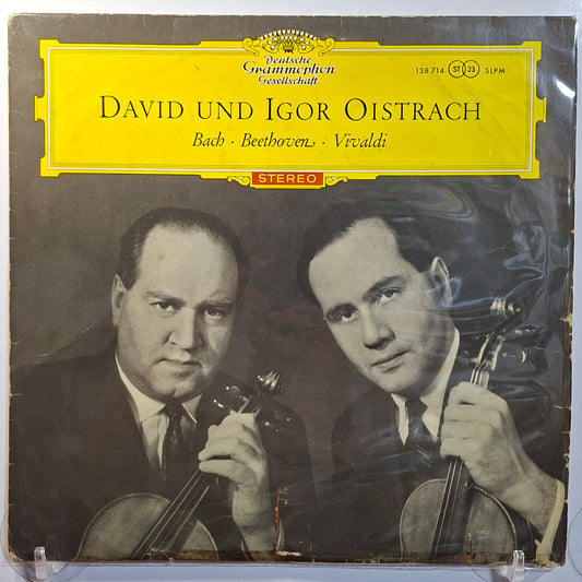 lp David Und Igor Oistrach Bach Beethoven Vivaldi made alemania 1964 clasico