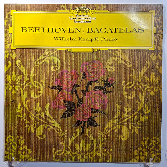 lp wilhelm kempff beethoven bagatelas piano made colombia 1970 clasico