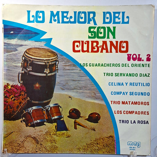 lp Lo Mejor Del Son Cubano Vol 2 Los Guaracheros De Oriente Los Compadres Trio La Rosa varios made peru 1982 son guaracha