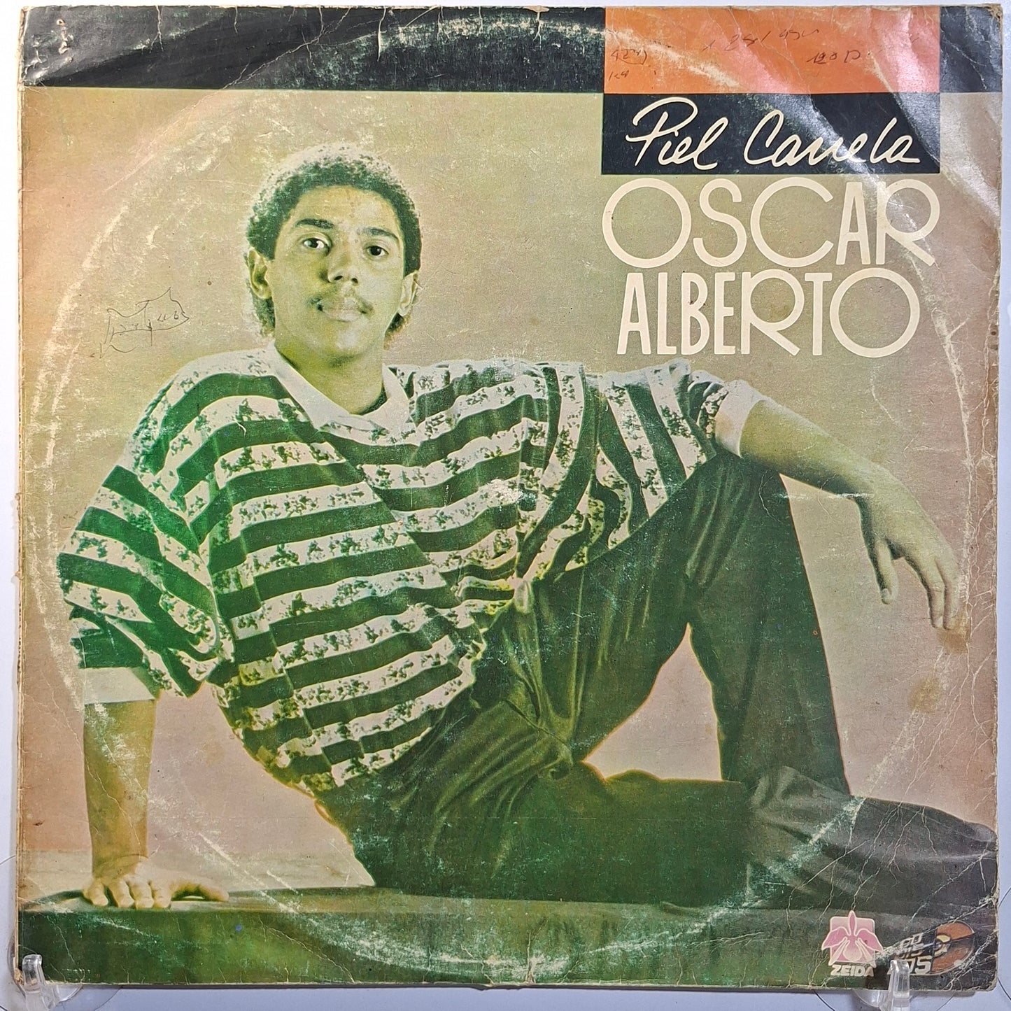 lp Oscar Alberto Piel Canela made peru 1989 salsa