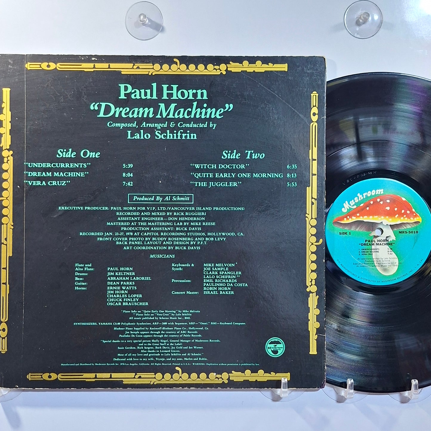 lp Paul Horn Dream Machine made usa 1978 jazz fusion