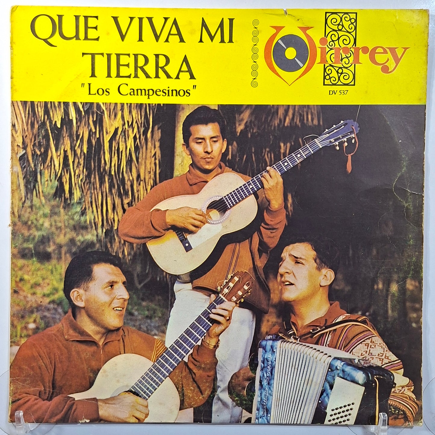 lp Los Campesinos Que Viva Mi Tierra made peru 1964 huayno folk