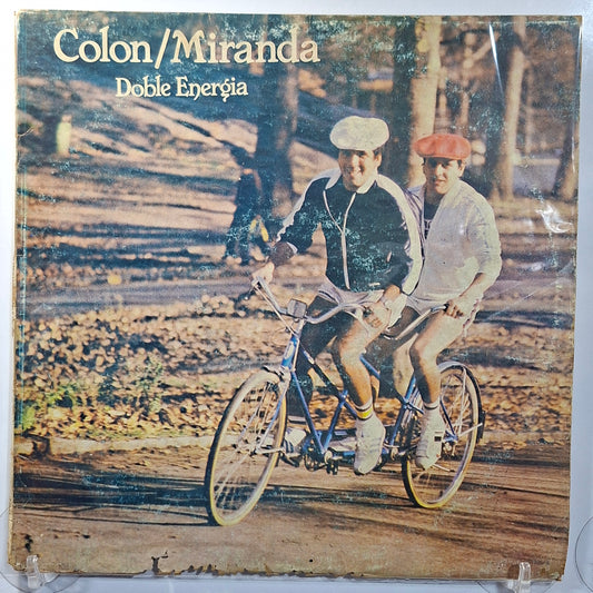 lp Colon y Miranda Doble Energia made peru 1980 salsa
