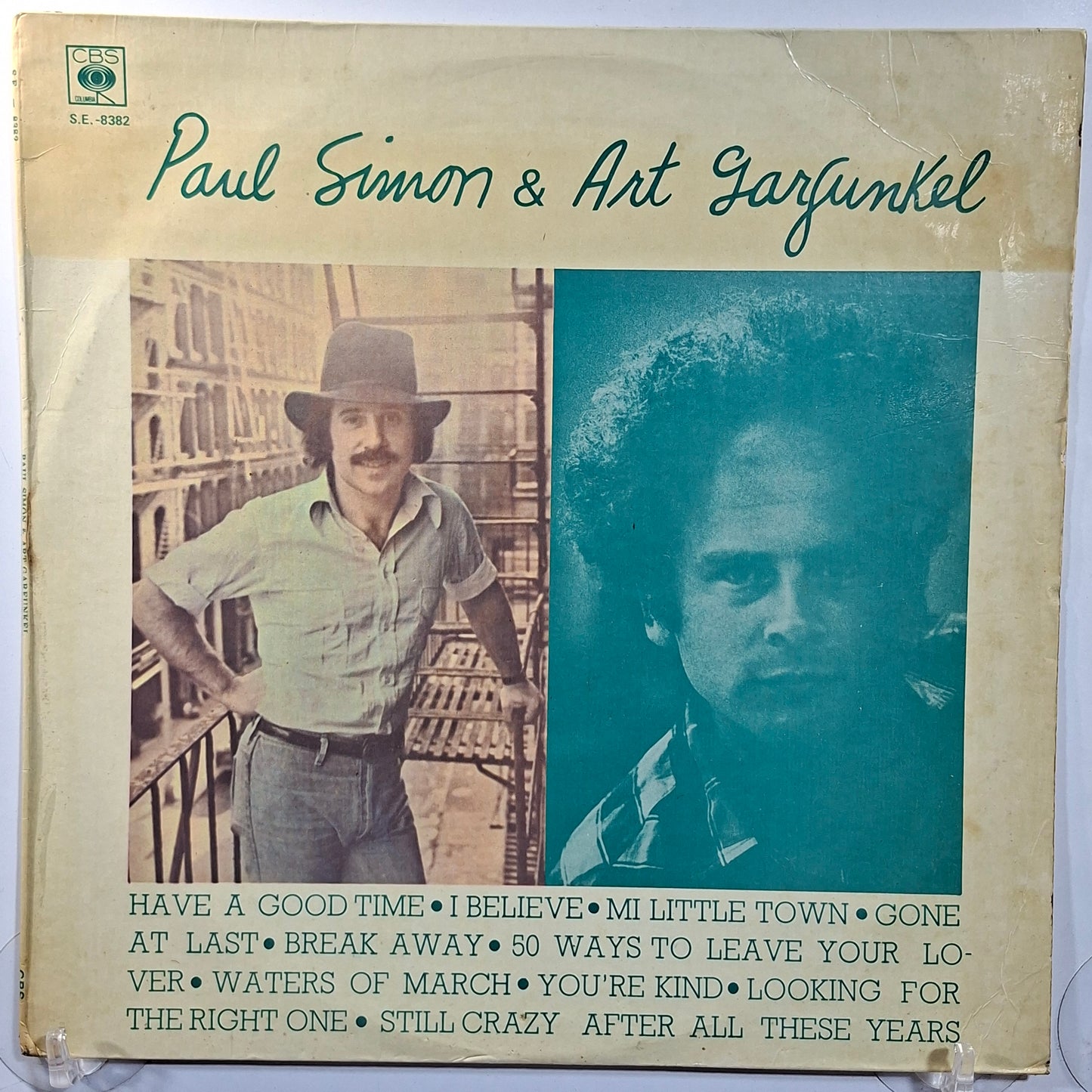 lp Simon & Garfunkel Paul Simon & Art Garfunkel made peru 1975 rock
