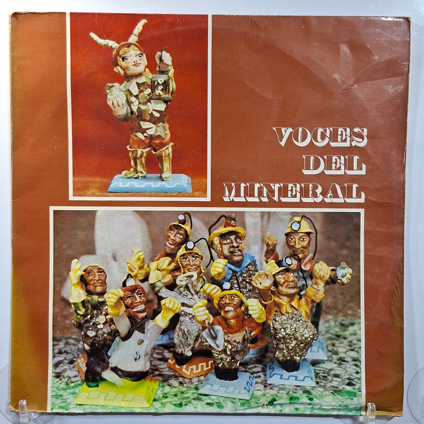 lp Voces del Mineral amanda portales edwin montoya los campesinos varios made peru 1980 gatefold huayno folk