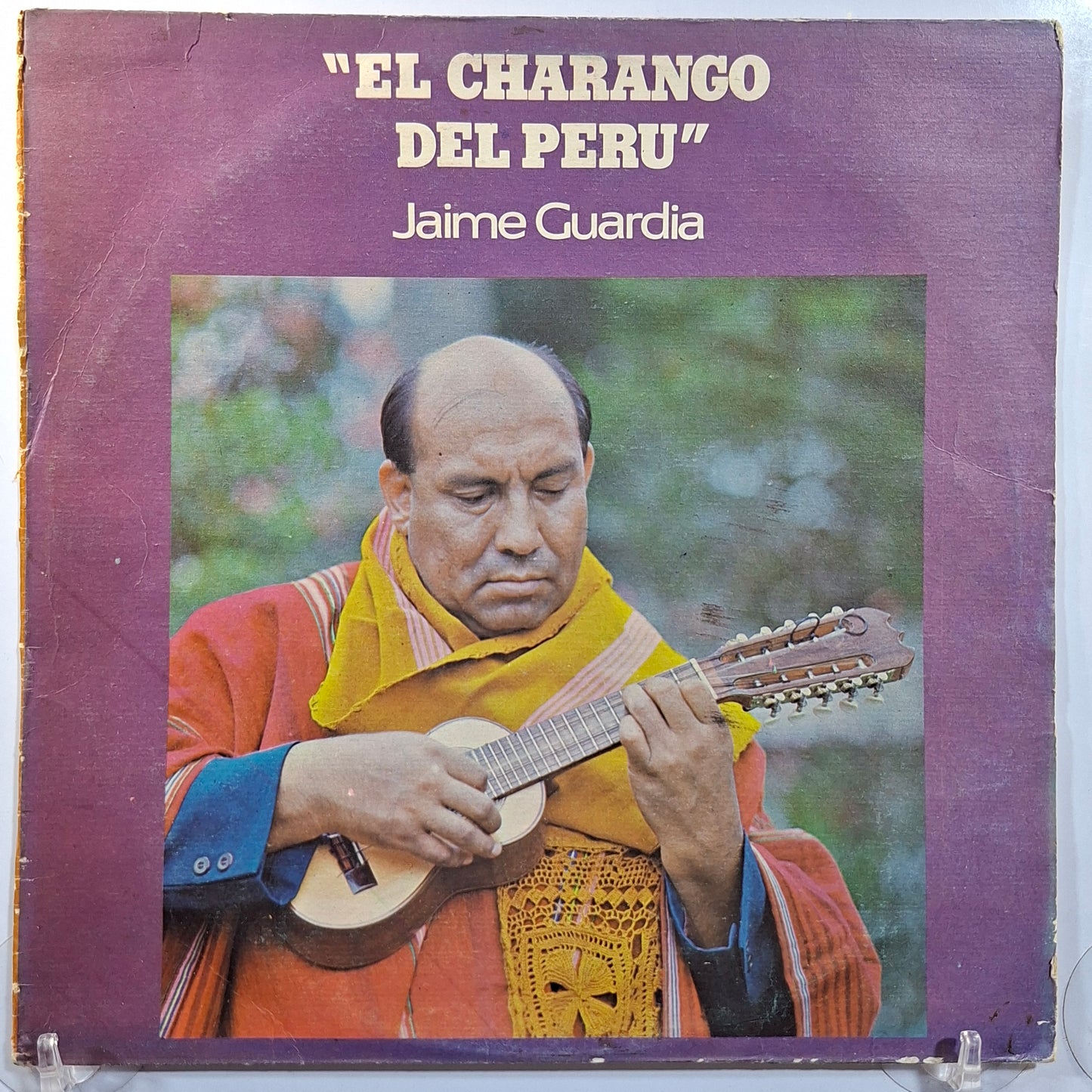 lp jaime guardia el charango del peru made peru 1977 huayno folk