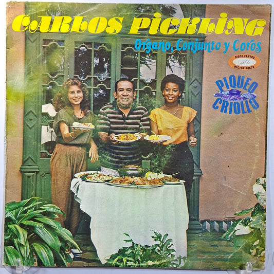 lp Carlos Pickling Piqueo Criollo made peru 1985 criollo huayno folk