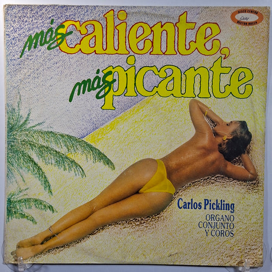 lp Carlos Pickling Mas Caliente Mas Picante made peru 1987 latin cumbia