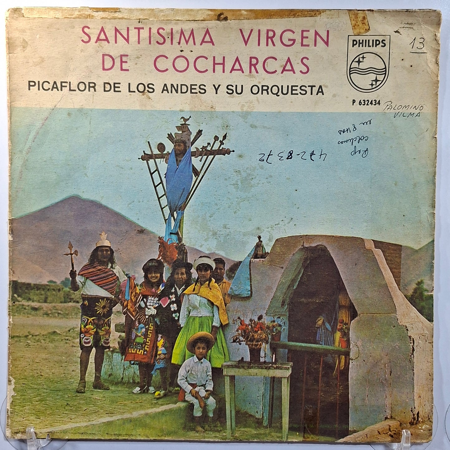 lp Picaflor de los Andes Santisima Virgen de Cocharcas made peru 1971 huayno folk