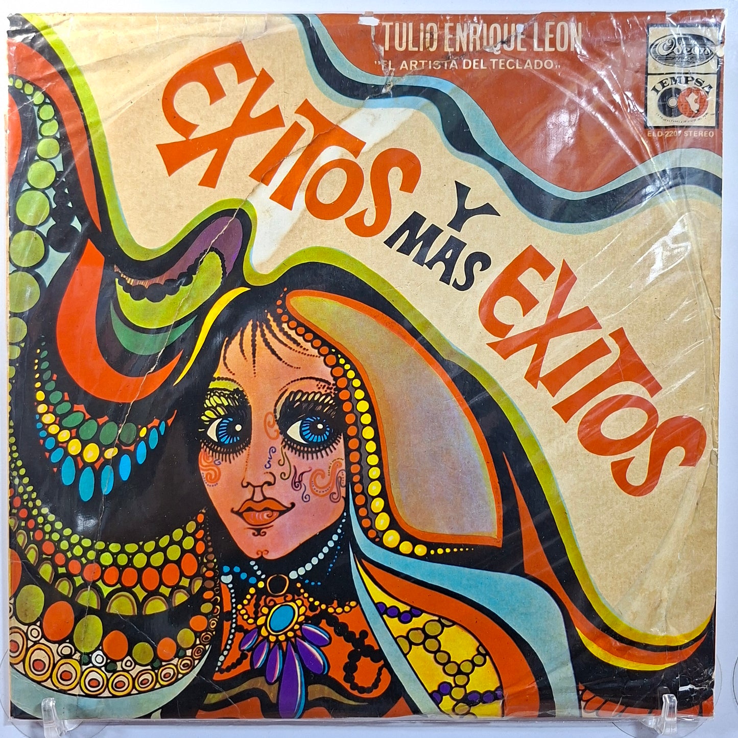 lp Tulio Enrique Leon Exitos y Mas Exitos made peru 1972 latin cumbia
