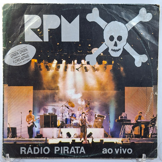 lp RPM Radio Pirata Ao Vivo made peru 1986 Electronic Rock