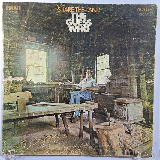 lp The Guess Who Share the Land made peru 1970 gatefold rock