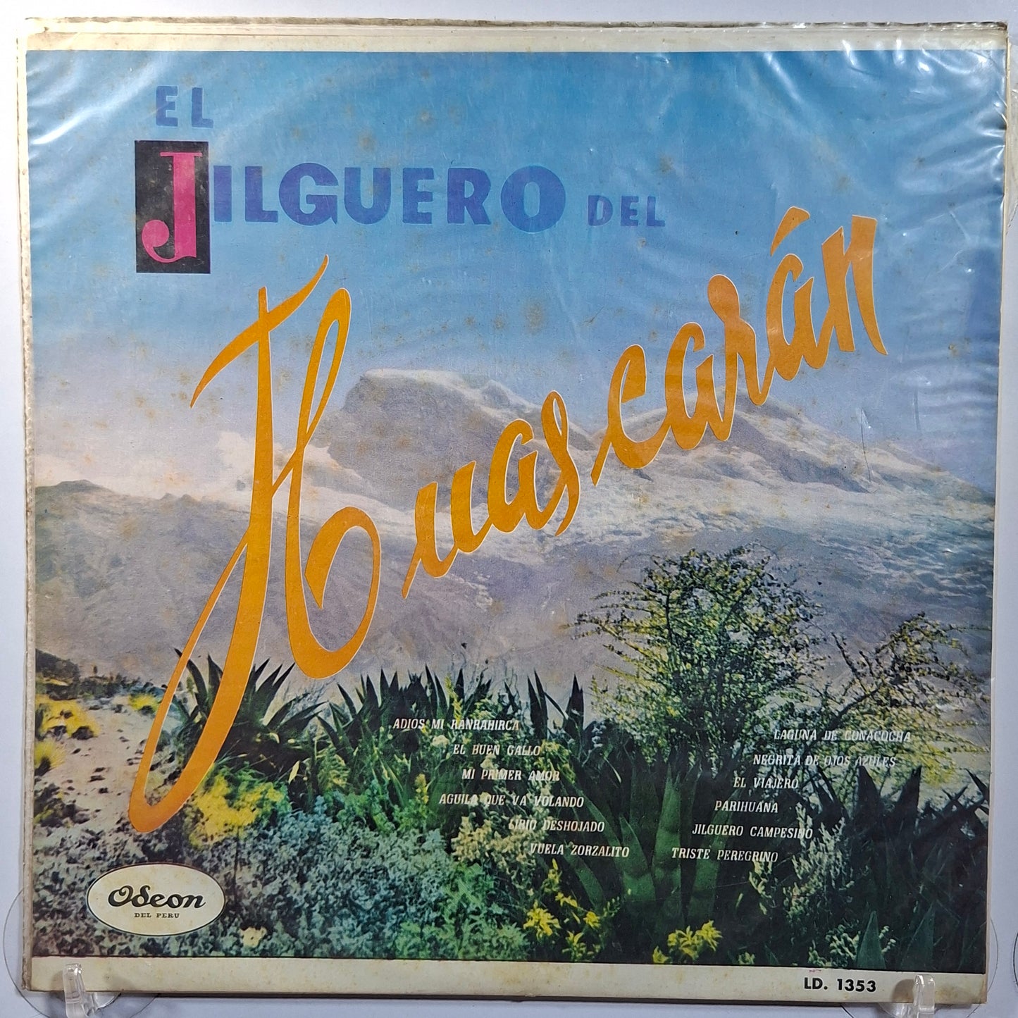 lp El Jilguero del Huascaran made peru 1970 sello negro huayno folk