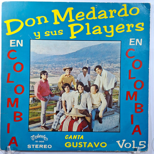 lp Don Medardo y Sus Players En Colombia vol 5 made ecuador 1971 latin cumbia