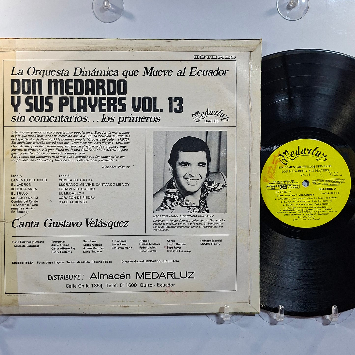 lp Don Medardo y Sus Players Sin Comentarios Los Primeros Vol 13 made ecuador 1976 latin cumbia salsa