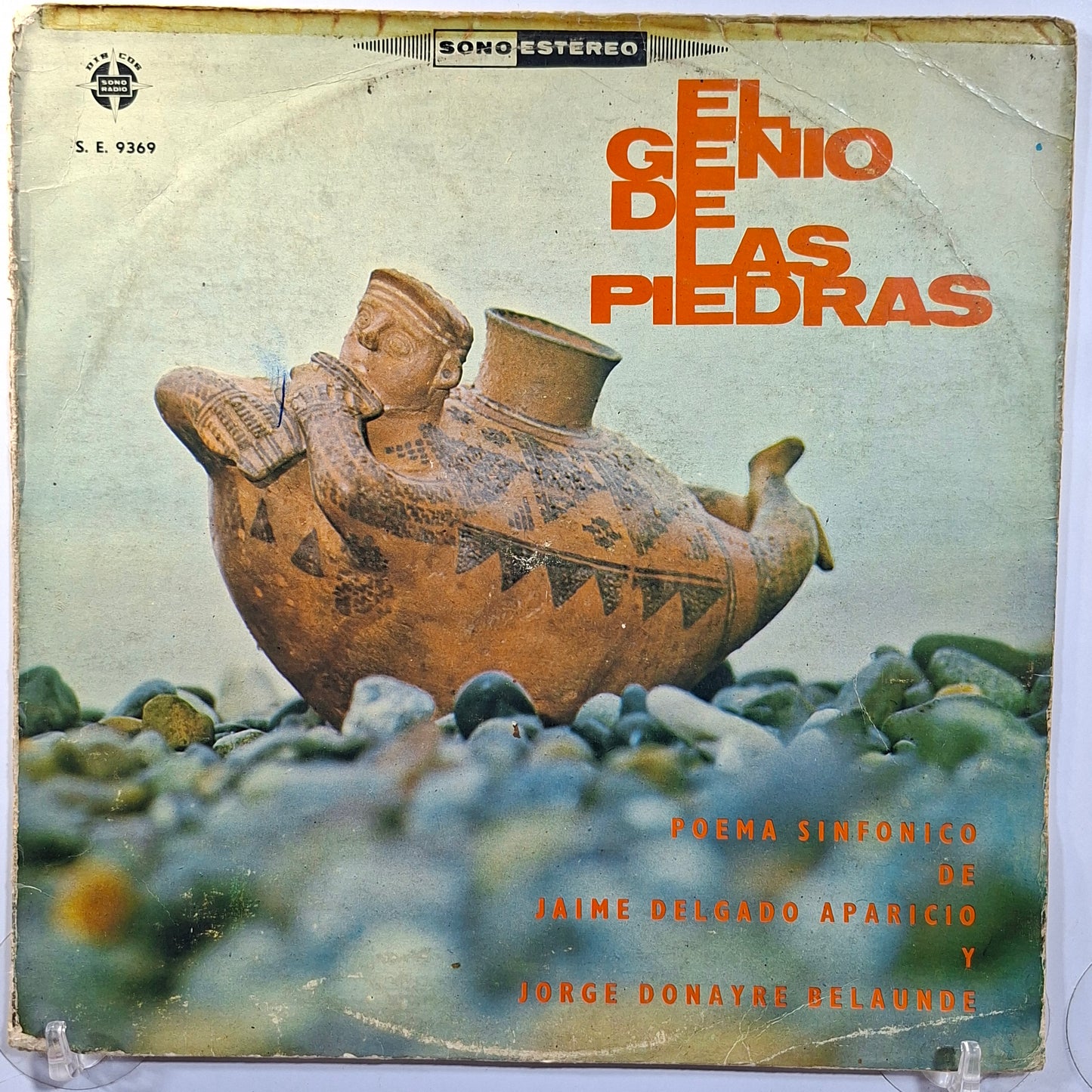 lp El Genio de las Piedras Jaime Delgado Aparicio Jorge Donayre Belaunde made peru 1971 poema sinfonico