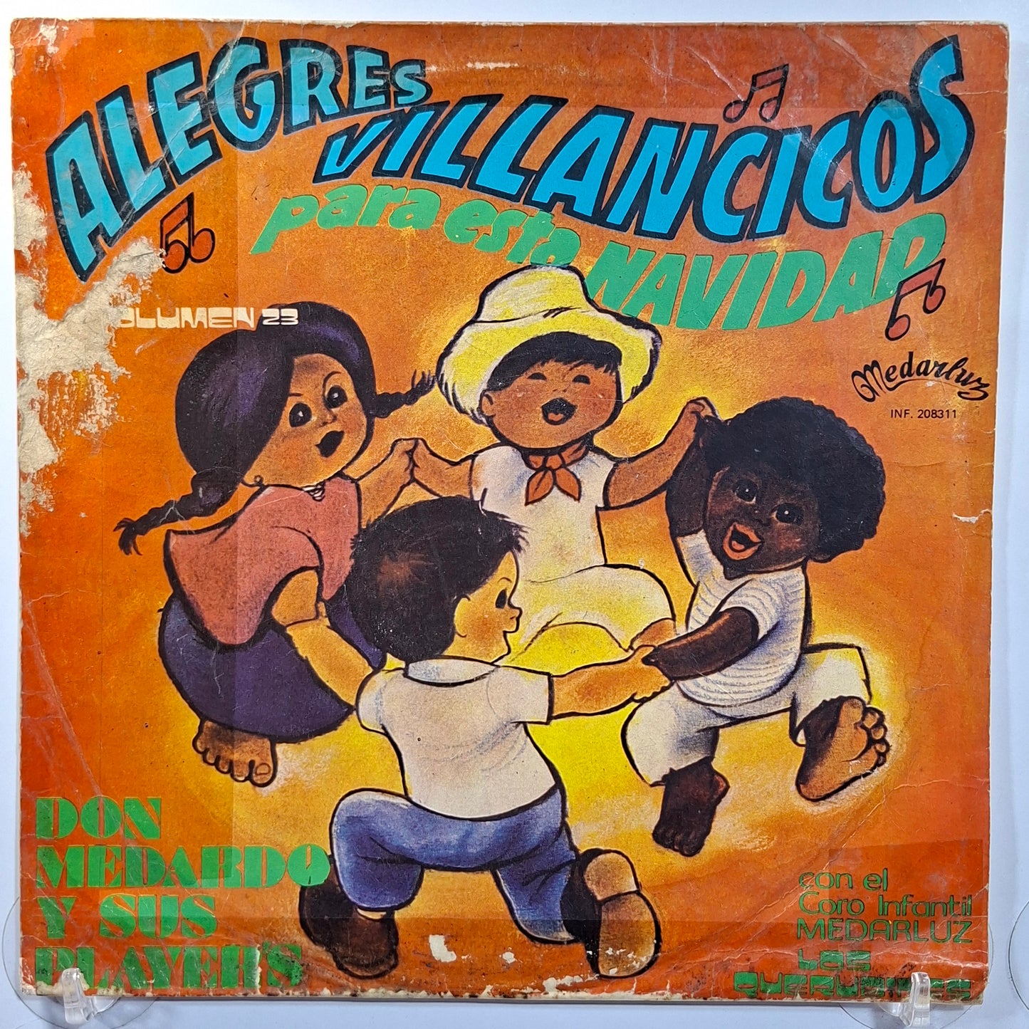 lp Don Medardo Y Sus Players Alegres Villancicos Para Esta Navidad Volumen 23 made peru 1982 cumbia villancicos