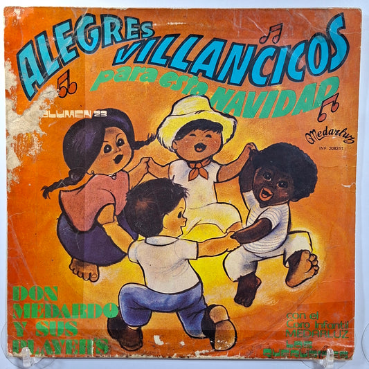 lp Don Medardo Y Sus Players Alegres Villancicos Para Esta Navidad Volumen 23 made peru 1982 cumbia villancicos