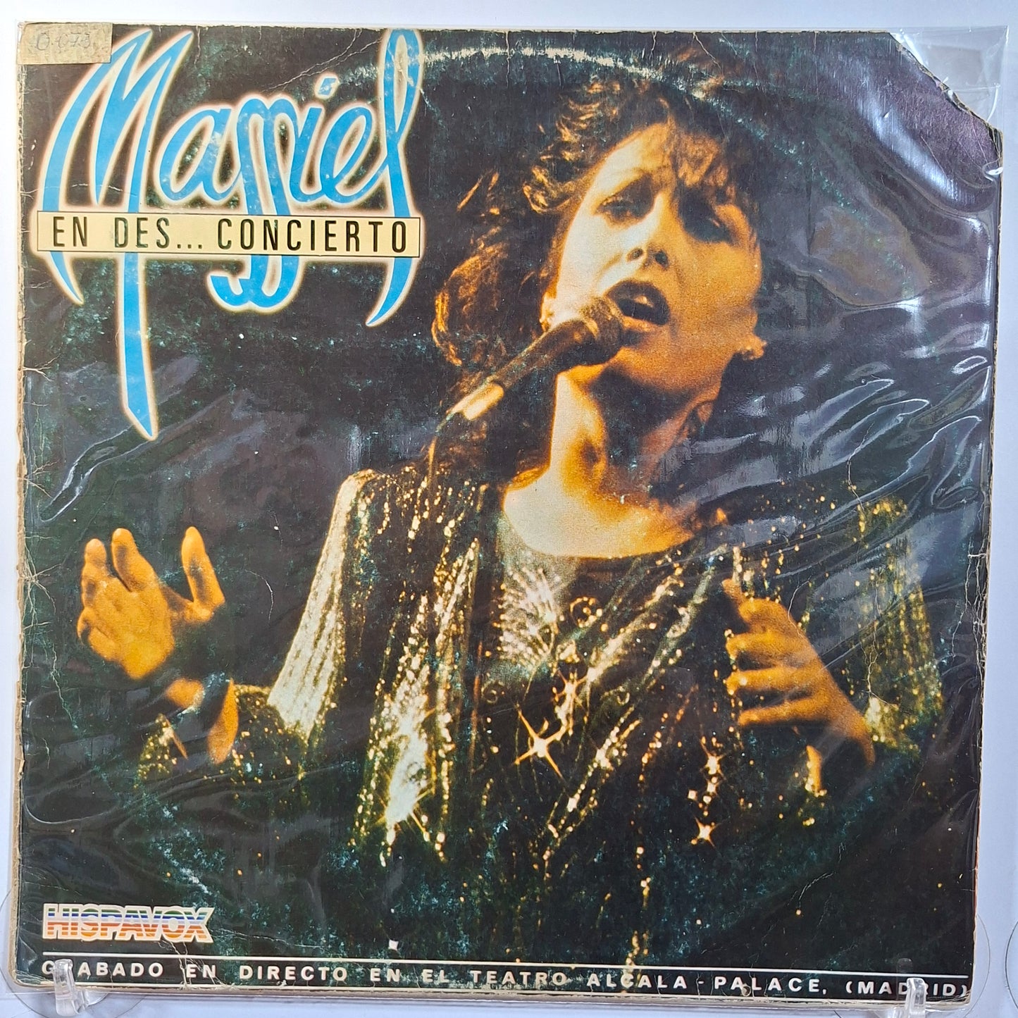 lp Massiel Massiel en Des...Concierto made Peru 1985 latin pop