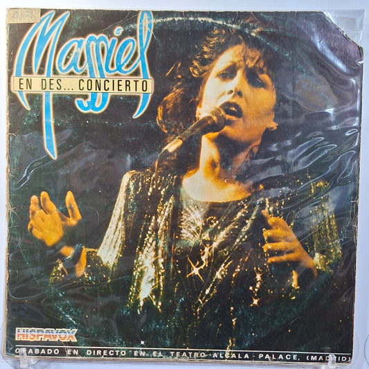 lp Massiel Massiel en Des...Concierto made Peru 1985 latin pop