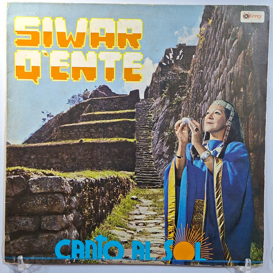 lp Ana Condori Sulca Siwar Q'ente Canto al Sol made peru 1984 promocional andean folk