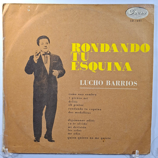 lp lucho barrios rondando tu esquina made peru 1964 criollo folk
