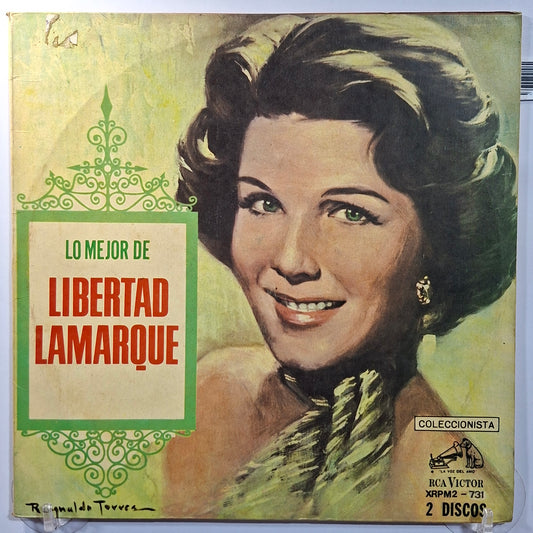 x2 lp Libertad Lamarque Lo Mejor De Libertad Lamarque made peru 1967 gatefold tango folk