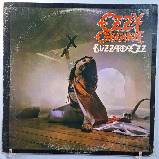 lp Ozzy Osbourne Blizzard of Ozz made usa 1981 heavy metal rock