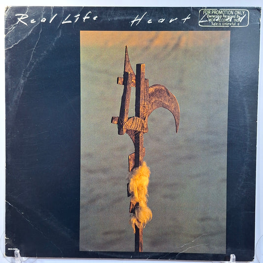 lp Real Life Heartland made usa 1983 promocional insert Electronic Synth pop