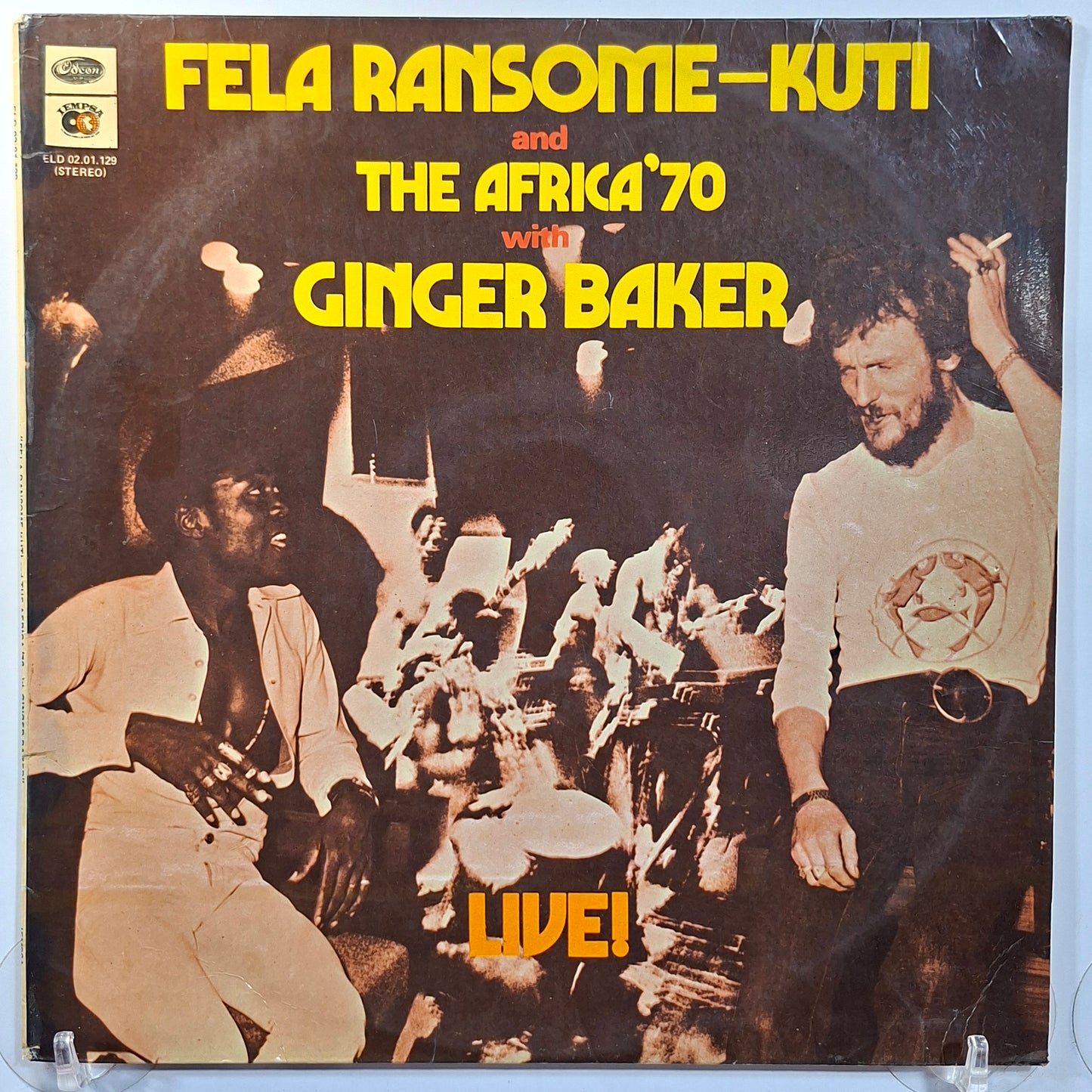 lp Fela Ransome Kuti And The Africa 70 With Ginger Baker Live made peru 1974 rock