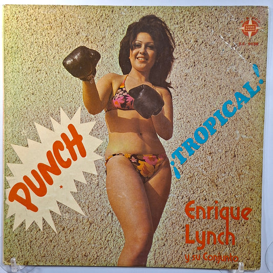 lp Enrique Lynch y Su Conjunto Punch Tropical made peru 1974 latin salsa cumbia