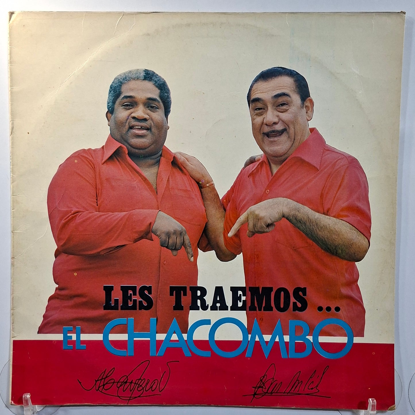 lp Oscar Aviles Arturo Zambo Cavero Les Traemos El Chacombo made peru 1981 criollo folk