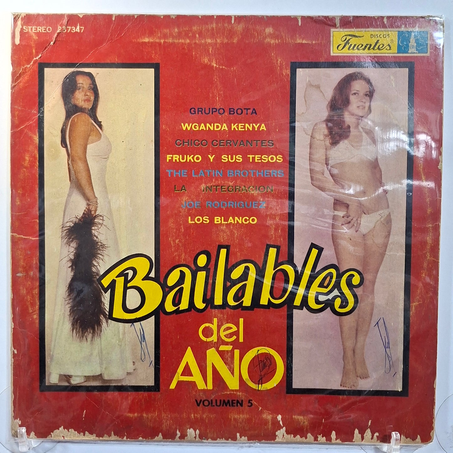 lp Bailables del Año Vol 5 Fruko Y Sus Tesos The Latin Brothers La Integracion varios made colombia 1976 salsa