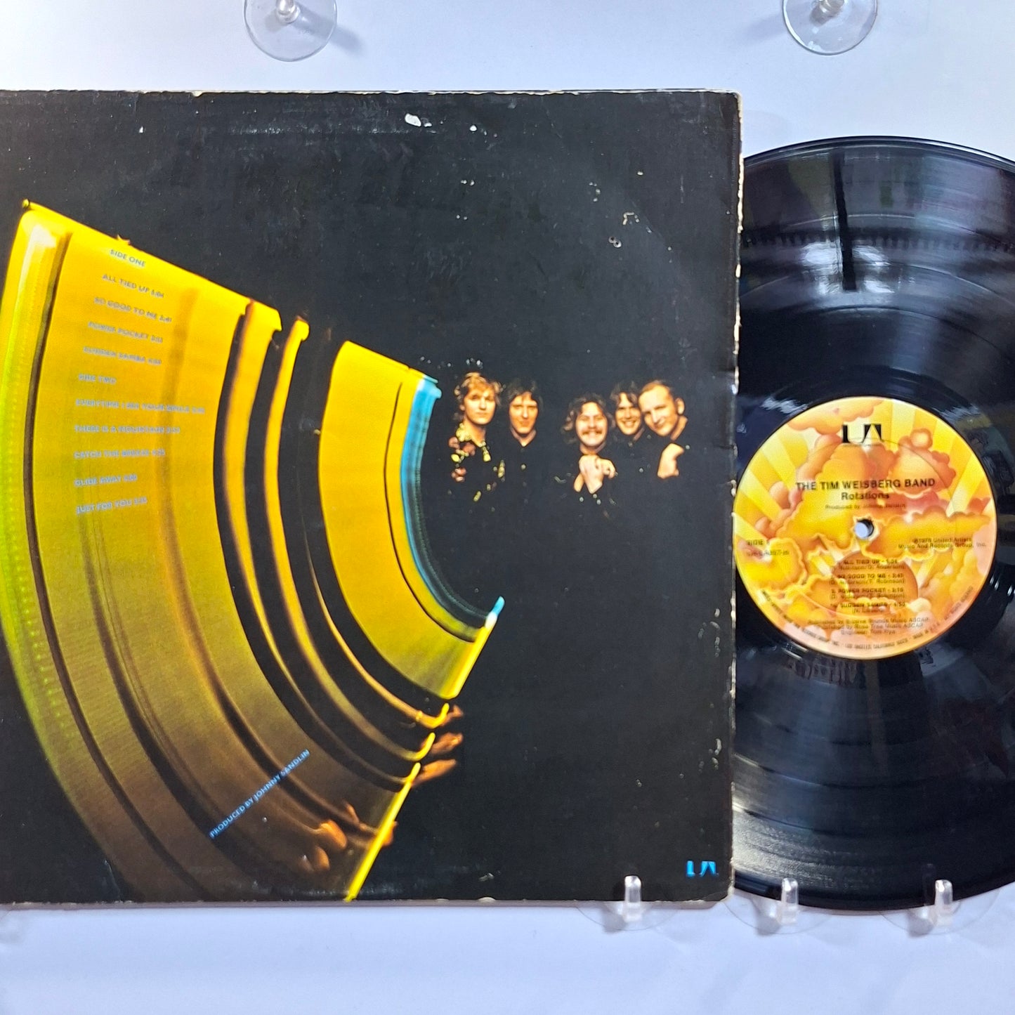 lp The Tim Weisberg Band Rotations made usa 1978 con insert jazz rock