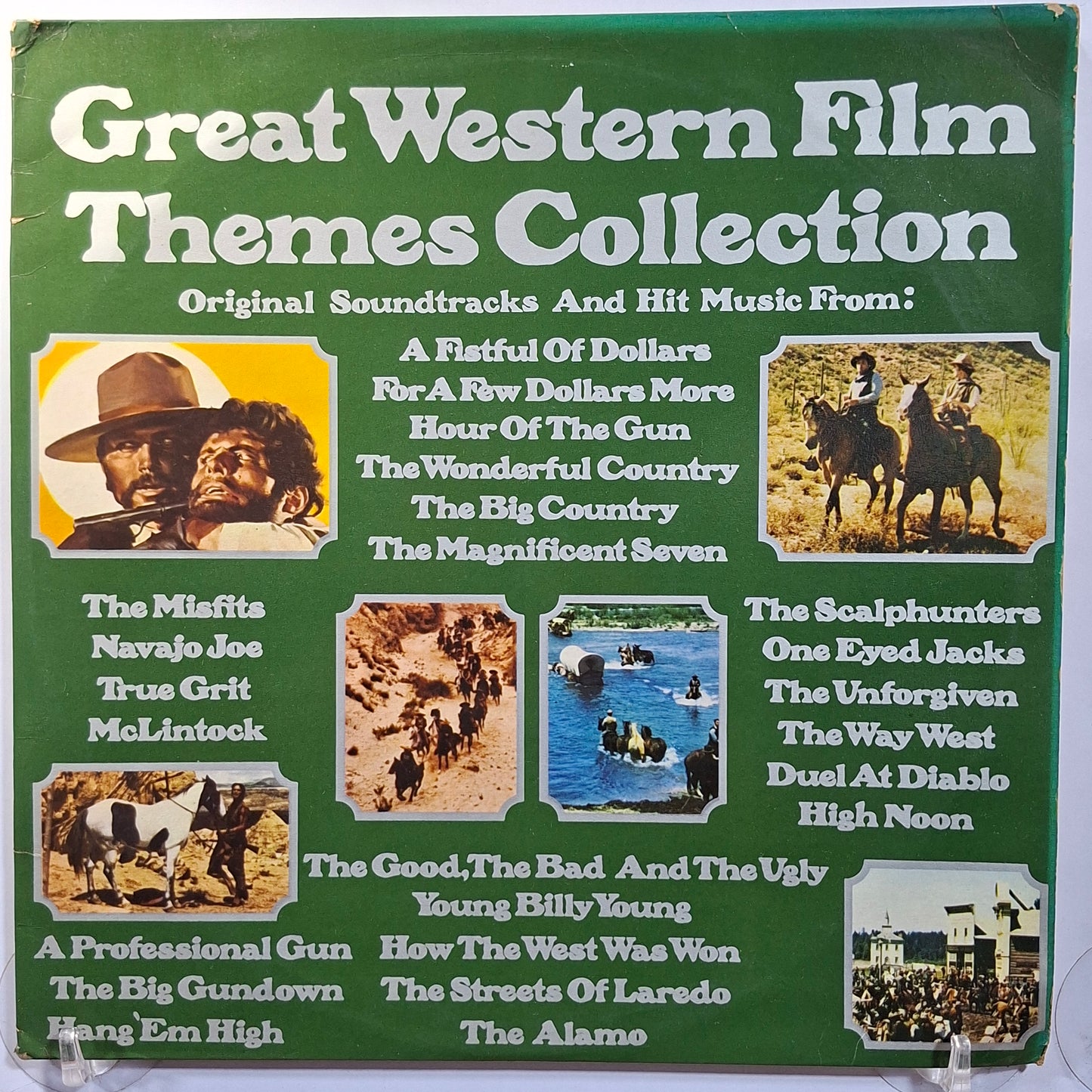 x2 lp Great Western Film Themes Collection The Good The Bad And The Ugly A Fistful Of Dollars The Magnificent Seven varios made inglaterra 1974 gatefold soundtrack