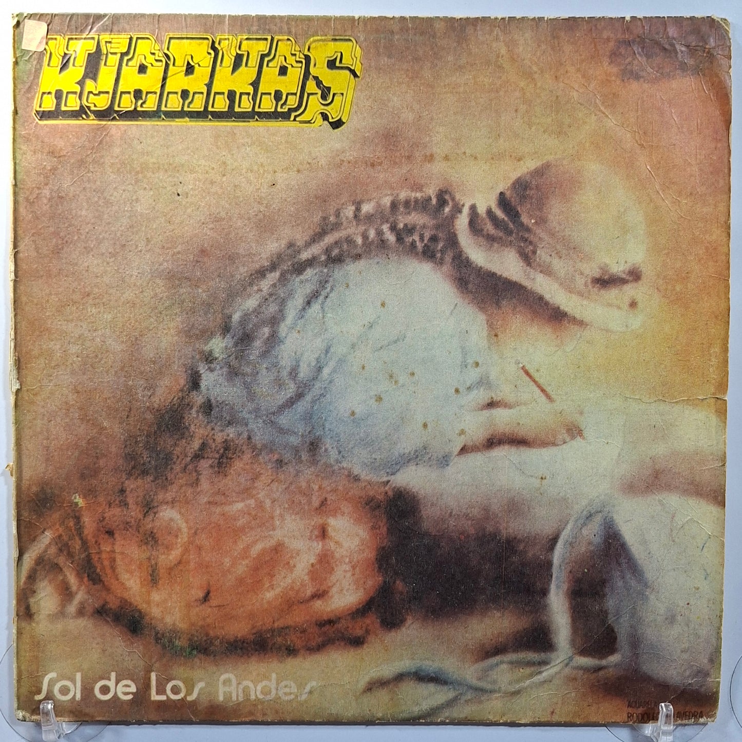 lp Los Kjarkas Sol de los Andes made peru 1986 latin andean folk