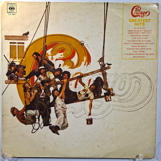 lp Chicago Chicago's Greatest Hits made peru 1977 rock