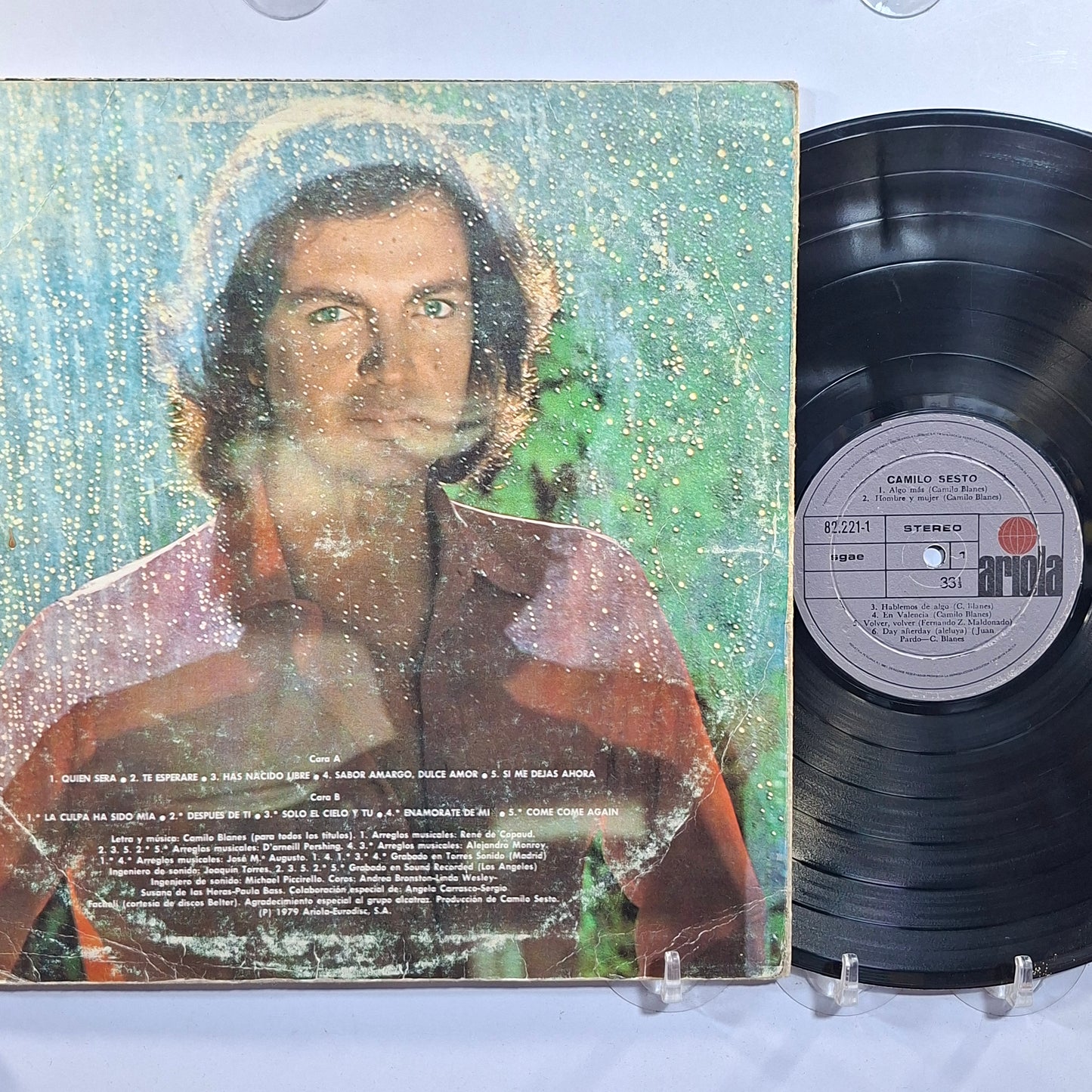 lp camilo sesto horas de amor made peru 1979 latin pop